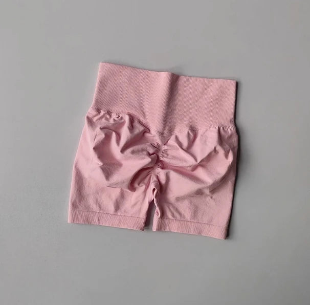 Women's sports shorts, Peach Hip Lifting , High Waist and Waist Tightening for Slimming, Running Training