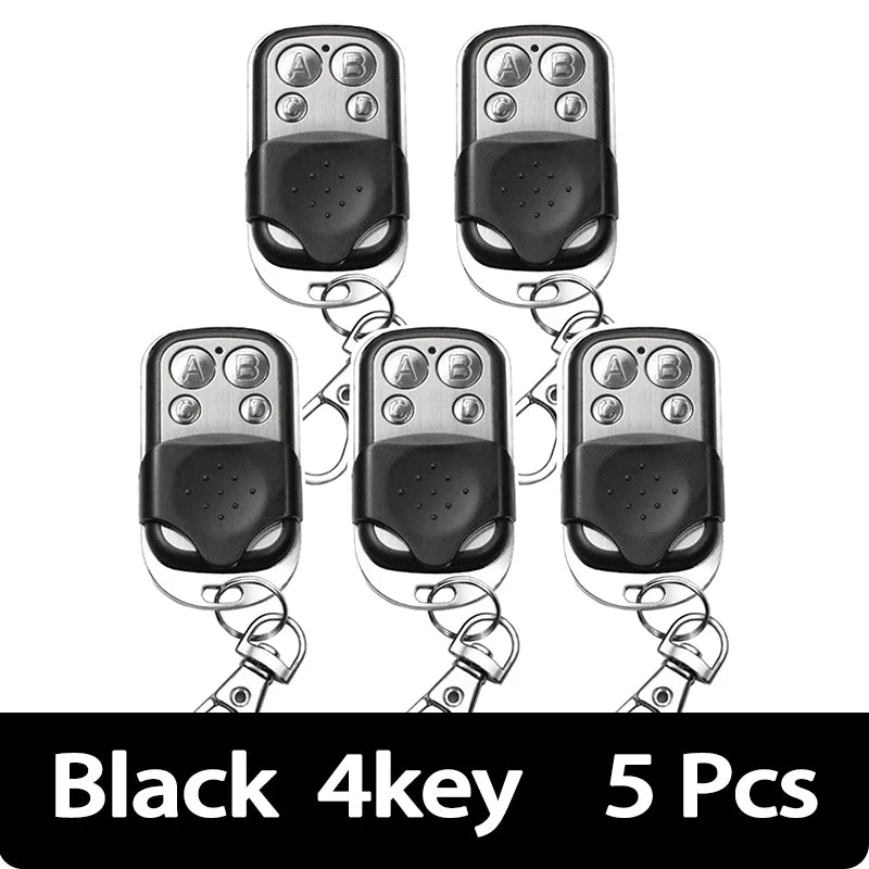 433MHZ Clone Fixed Learning Rolling Code 5/10PCS Duplicator Garage Universal 4 Buttons Garage Door Opener Remote Control