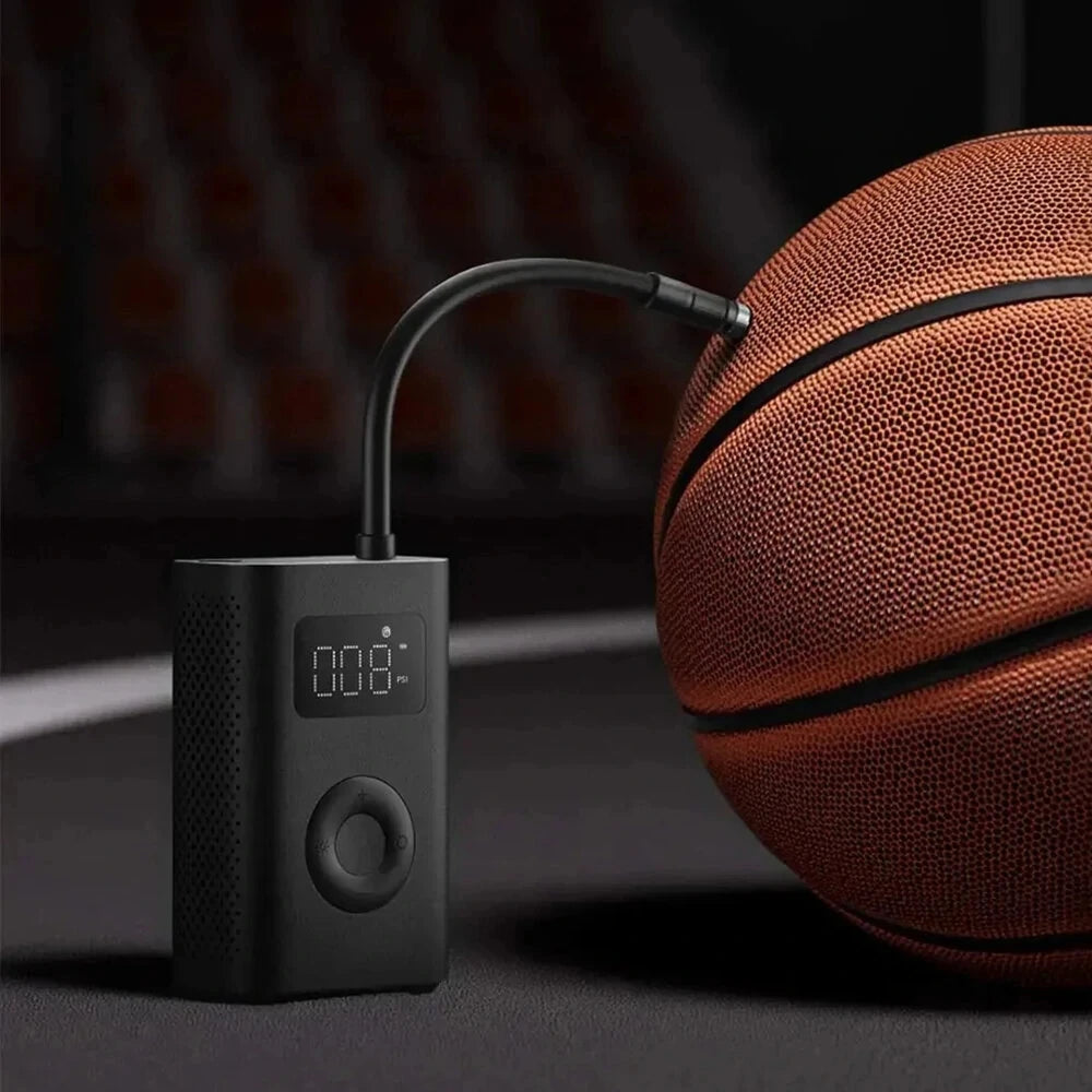 Xiaomi Mijia Air Pump 2 for bicycles and balls, digital tire pressure preset + automatic stop charging, Type-C fast charging