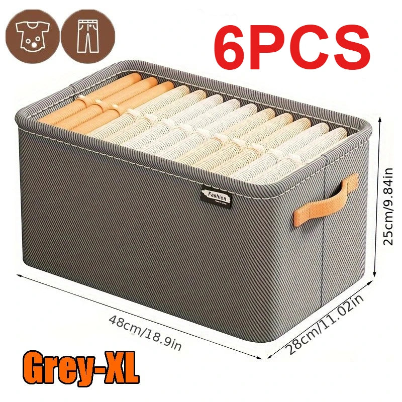 Thicken Clothes Organizer Pants Sweater Storage Cabinets Drawers Organizer Jeans Storage Box Wardrobe Clothes Storage Organizers