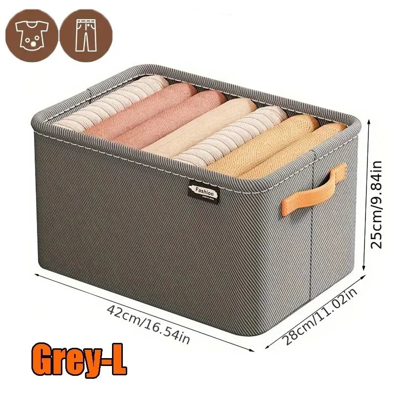 Thicken Clothes Organizer Pants Sweater Storage Cabinets Drawers Organizer Jeans Storage Box Wardrobe Clothes Storage Organizers