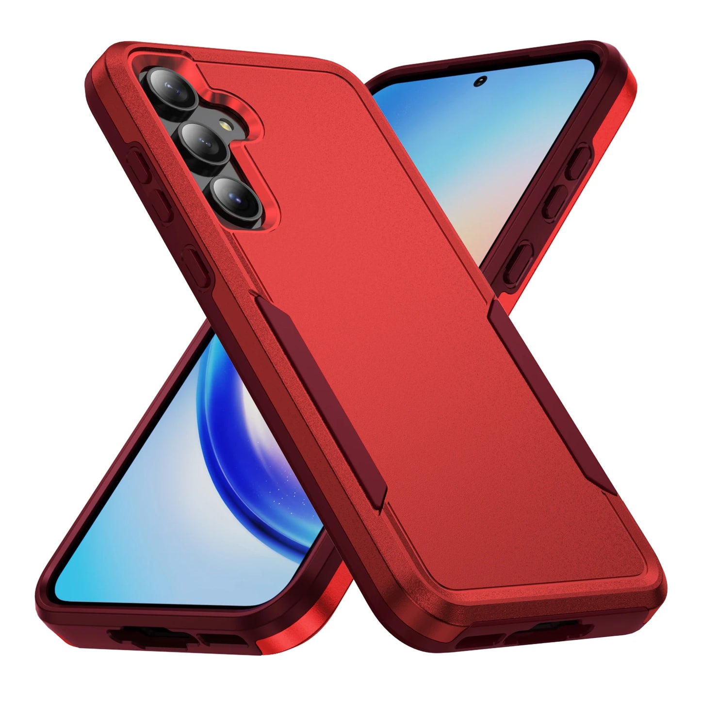 Military Grade Cases for Samsung Galaxy S25 FE S22 S23 Plus S21 S24 FE Ultra Edge A17 A54 A16 5G A56 A55 A35 A15 Armor Case