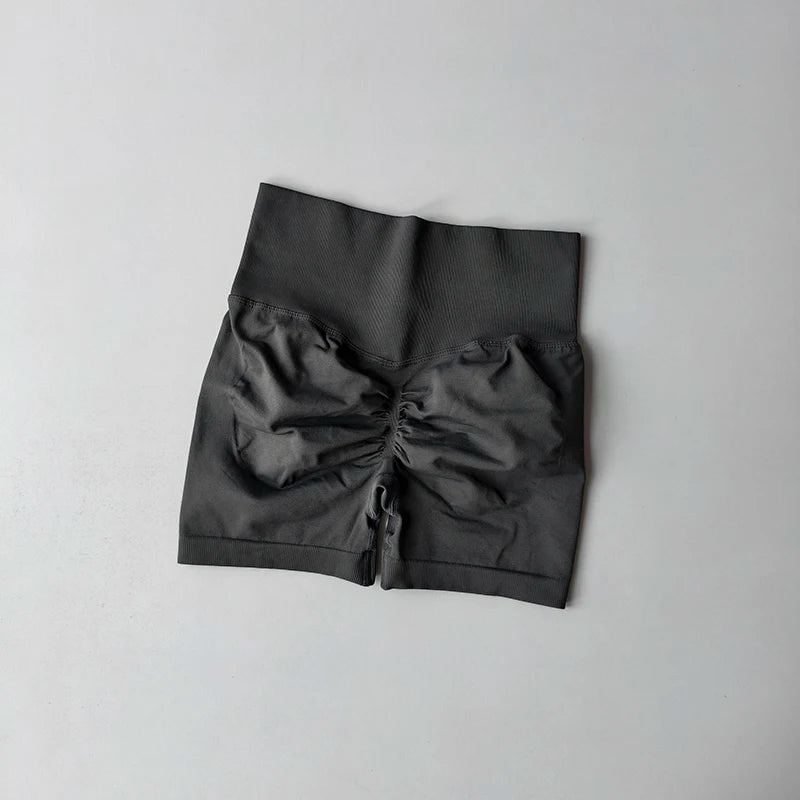 Women's sports shorts, Peach Hip Lifting , High Waist and Waist Tightening for Slimming, Running Training