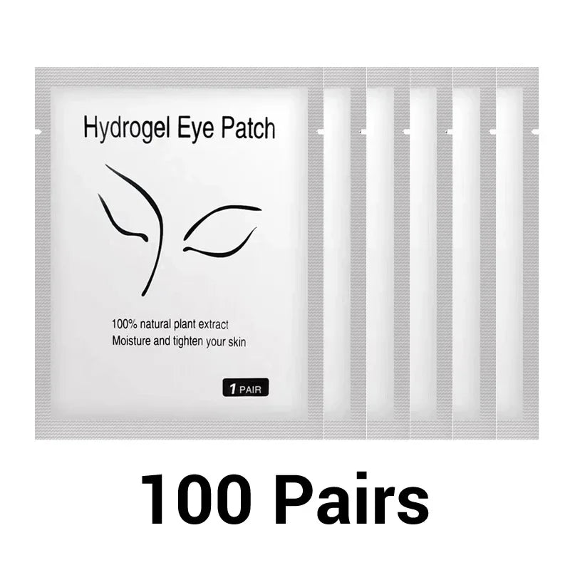 50/100pairs  eyelashes fake lashes stickers lash extension supplies patches for building eyelid eye patches  extension under