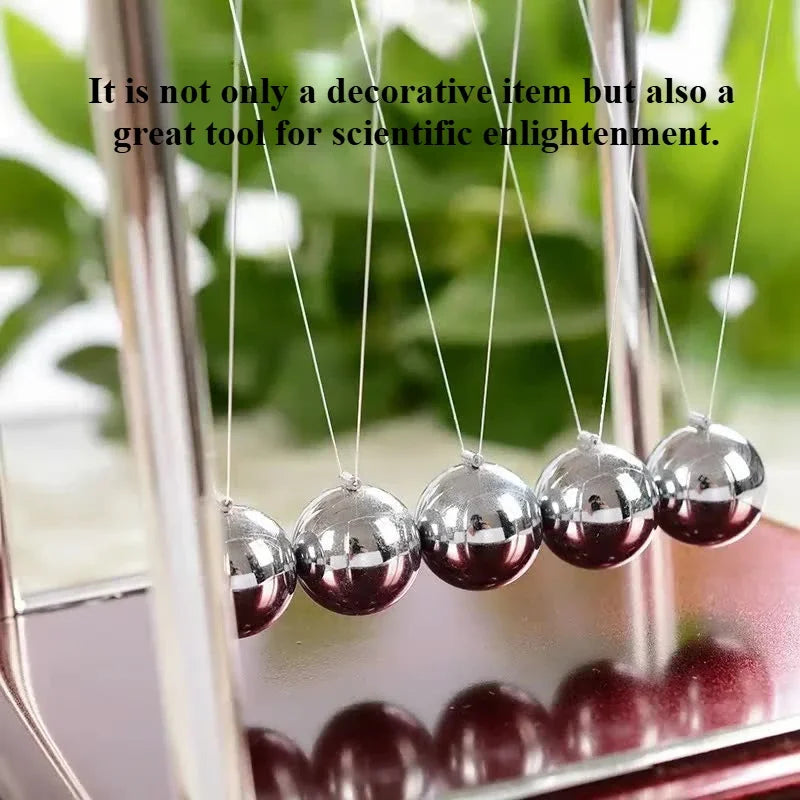 Christmas plastic Newton's bump balls, stress-relief pendulum floats, toys, office decor, creative gifts