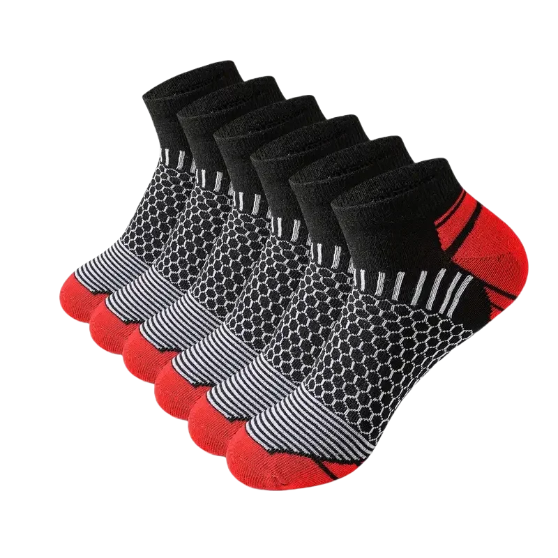 6/12 Pairs Colorful Men's Low Tub Socks Fashion Comfortable Autumn Classic Black Business Sock High-quality Men's Short Socks