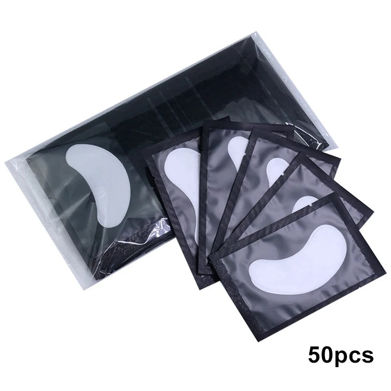 50/100pairs  eyelashes fake lashes stickers lash extension supplies patches for building eyelid eye patches  extension under