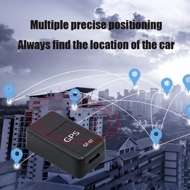 Car GPS Tracker GF07 Magnetic Vehicle GPS Locator Anti-lost Anti-theft Alarm GPS Tracking Device Mini GPS Locator Position APP