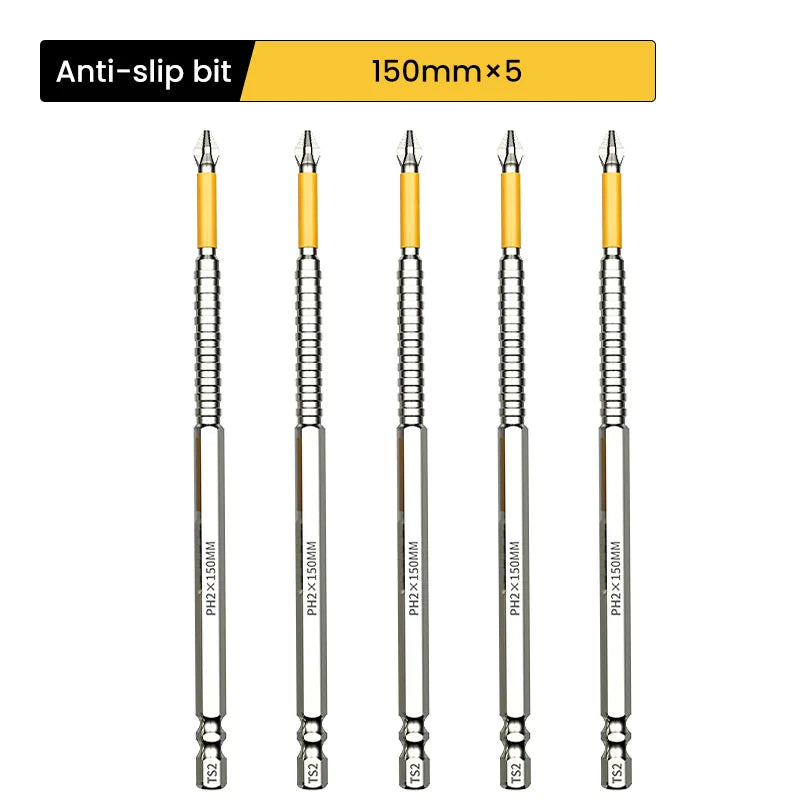 Non-slip High Hardness and Strong Magnetic Bit PH25/50/65/70/90/150mm Cross High Hardness Hand Tool Electric Drill  Bit Screw