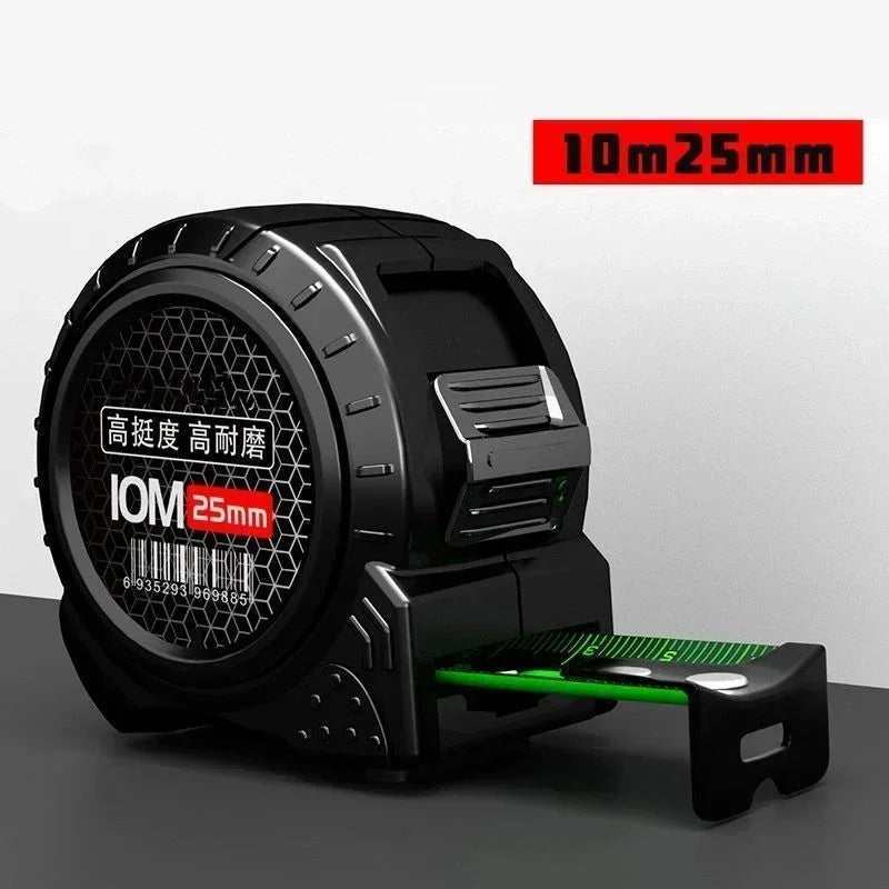 Measuring Tape Self 5/10M High Precision Wear-resistant Ruler Measuring Tools Locking Fluorescent Steel Tape Measure Retractable