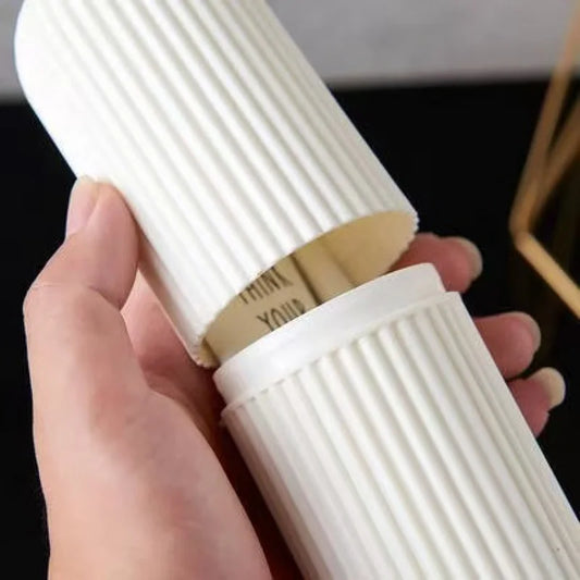 Portable Toothpaste Toothbrush Protect Holder Case Travel Camping Storage Box Organizer Travel Toiletries Storage Cup New Creat