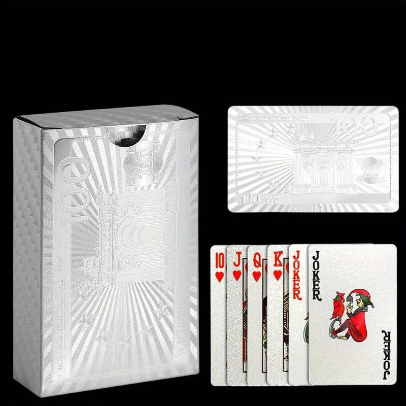 Multiple styles Color Playing Card Game Card Group Waterproof Poker Suit Magic Dmagic Package Board Game Gift Collection