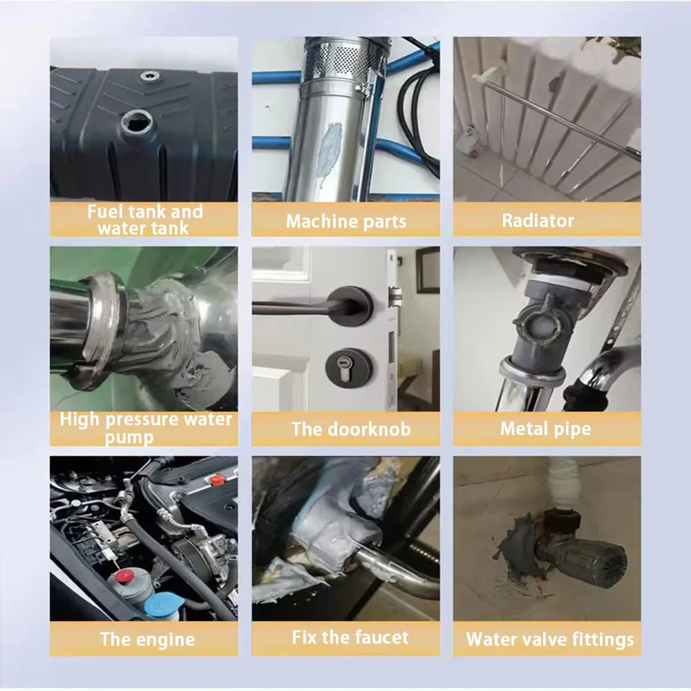 Super Strong Metal Repair Glue High Strength Ab Cold Solder Paste Plastic Repair Industrial Repair Agent Soldering Accessories