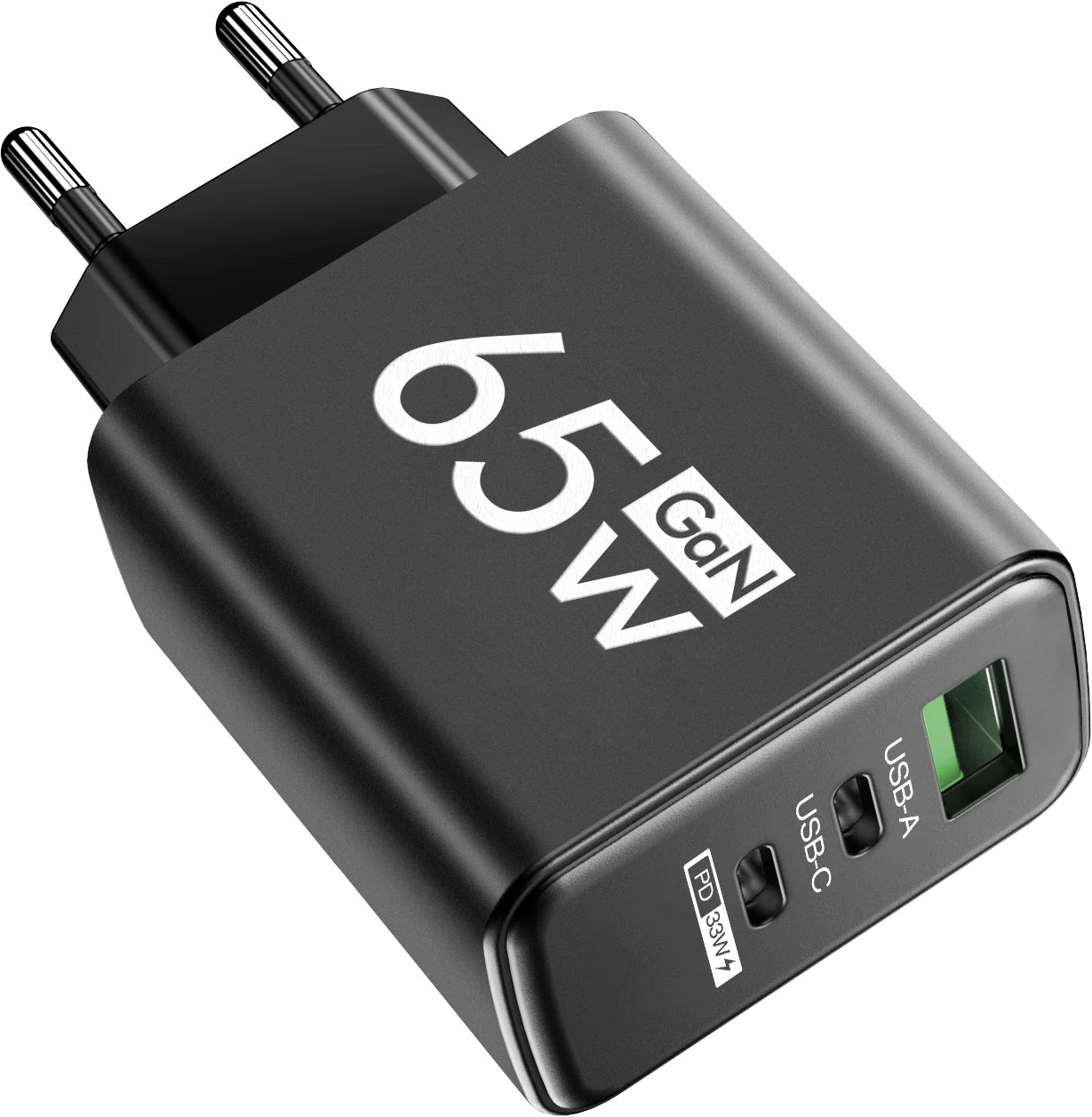 65W GaN USB C Charger Fast Charging Charger Quick Charge 3.0 PD Wall Phone Adapter For iPhone 15 11 Xiaomi POCO Samsung Oneplus