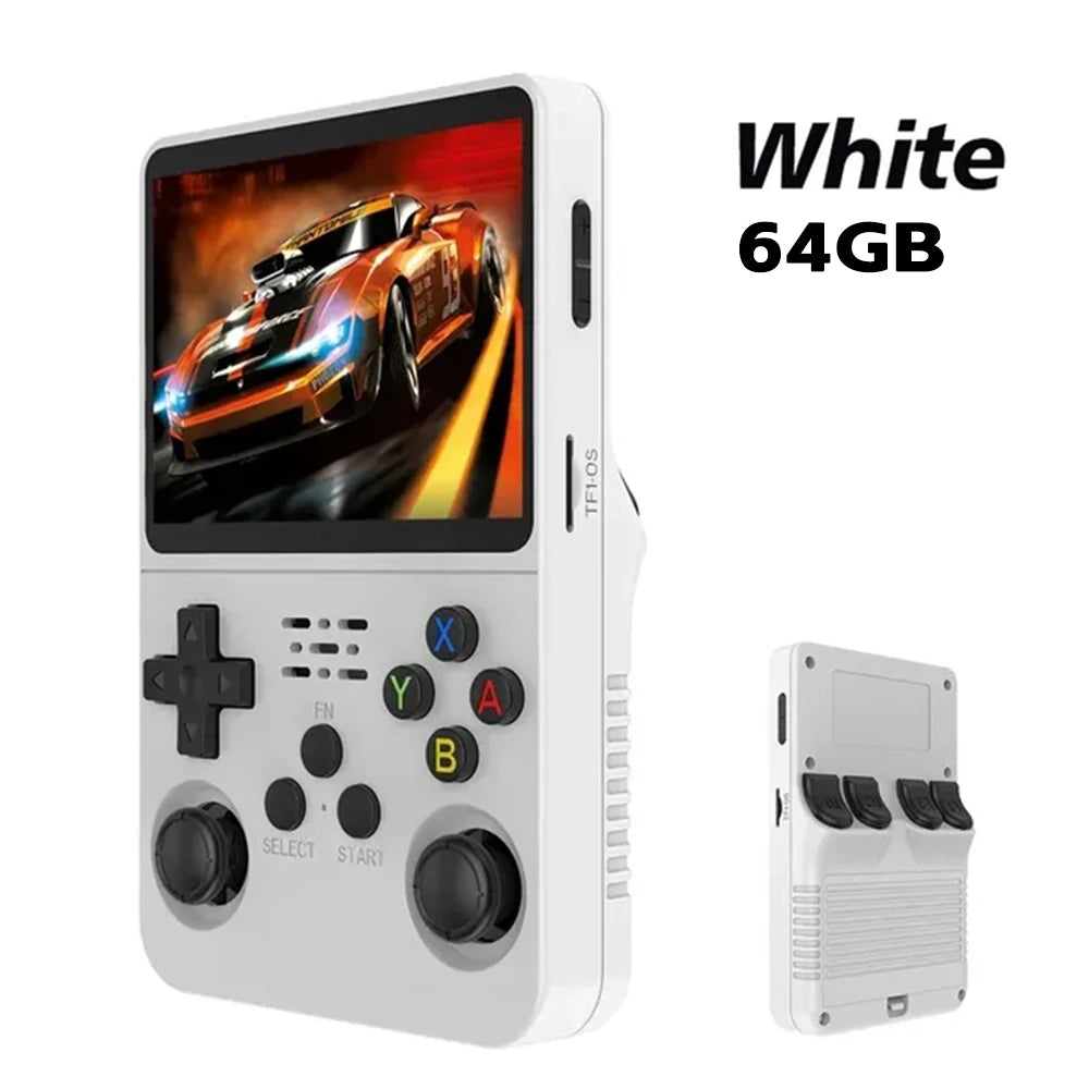 Open Source R36S Retro Handheld Video Game Console Linux System 3.5 Inch IPS Screen Portable Pocket Video Player 64GB 128G Games