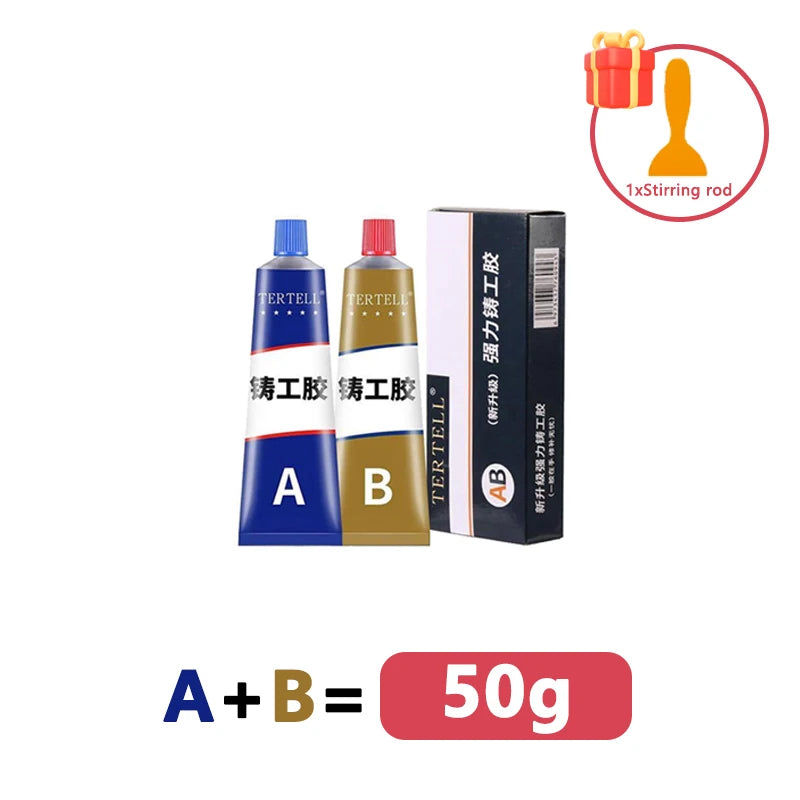 Super Strong Metal Repair Glue High Strength Ab Cold Solder Paste Plastic Repair Industrial Repair Agent Soldering Accessories
