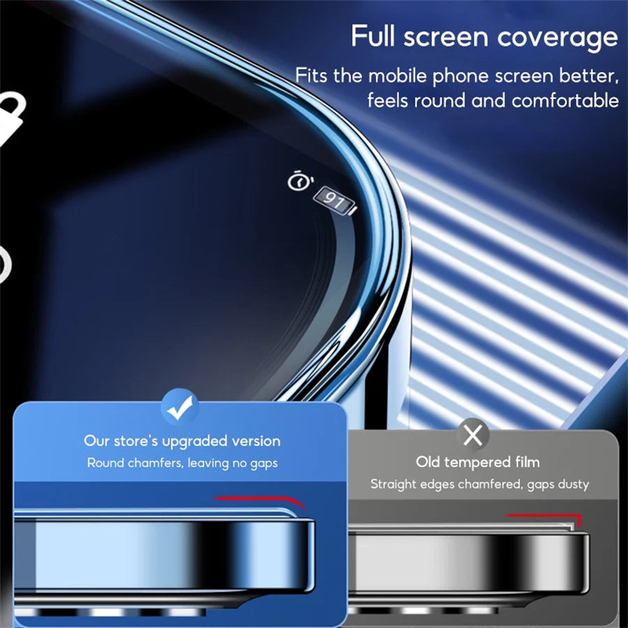 2/4Pcs Tempered Glass Screen Protector For Samsung Galaxy S25 S24 Plus Ultra S23 S22 Plus FE Clear Protective Cover Glass Film