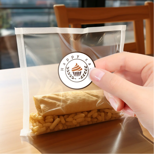 Customizable Photo Stickers with Multicolor Logos - Durable Waterproof Labels for Promotional Events & Corporate Gifts