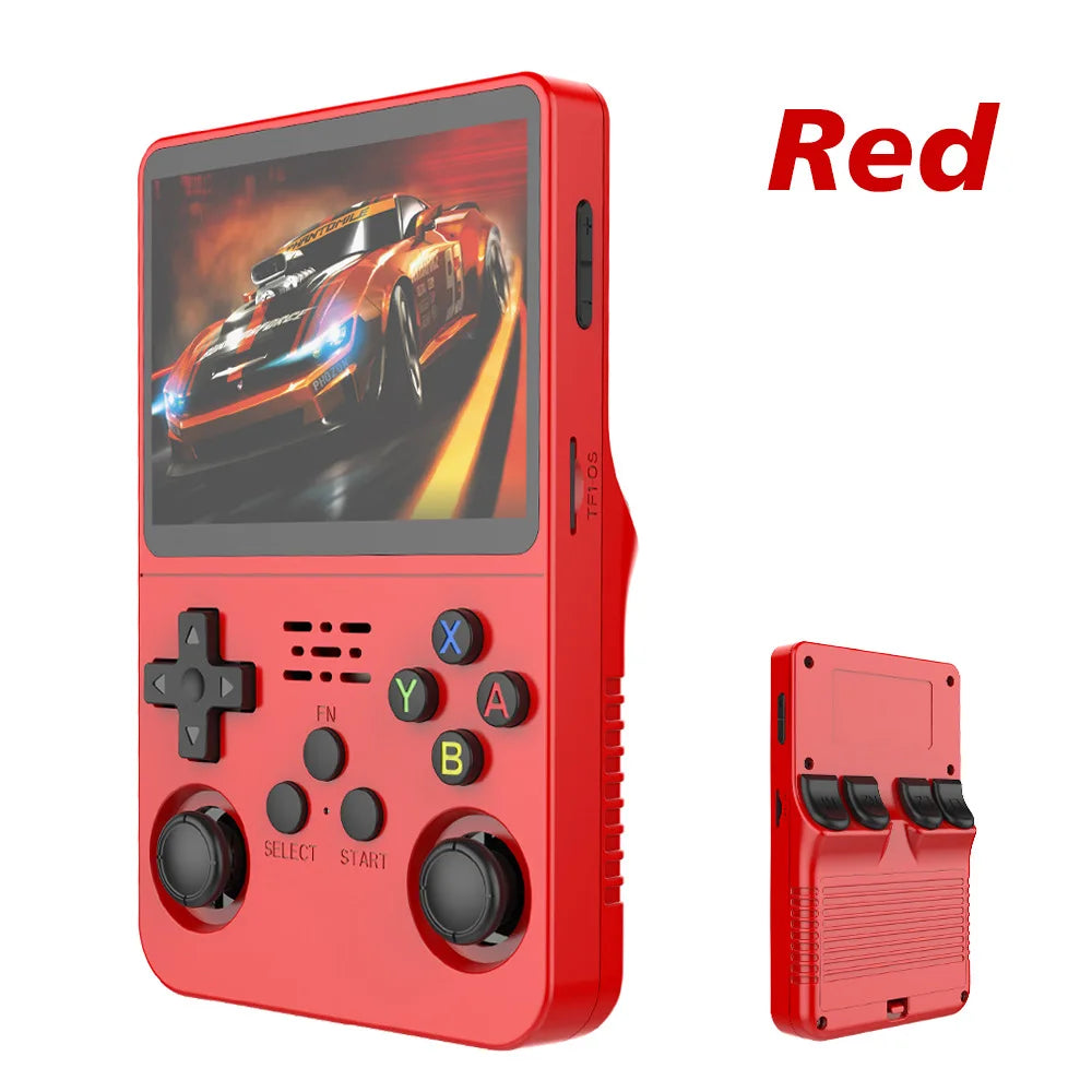 R36S new retro game console 3.5-inch Linux open-source system portable handheld game console with 128GB large memory