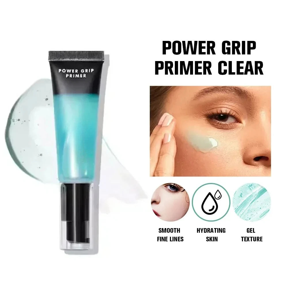 Power Grip Primer Gel Brightening Hyaluronic Acid Hydrating Moisturizing Long-lasting Wear Face Brighten Contour Makeup Cosmetic