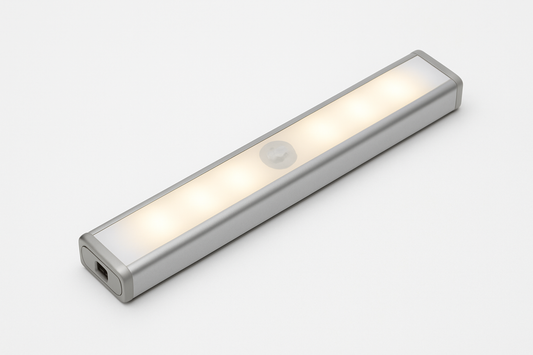 USB Rechargeable Wireless Motion Sensor LED Bar Light Induction Night Light Magnetic Cabinet Portable Cordless Lamp for Kitchen