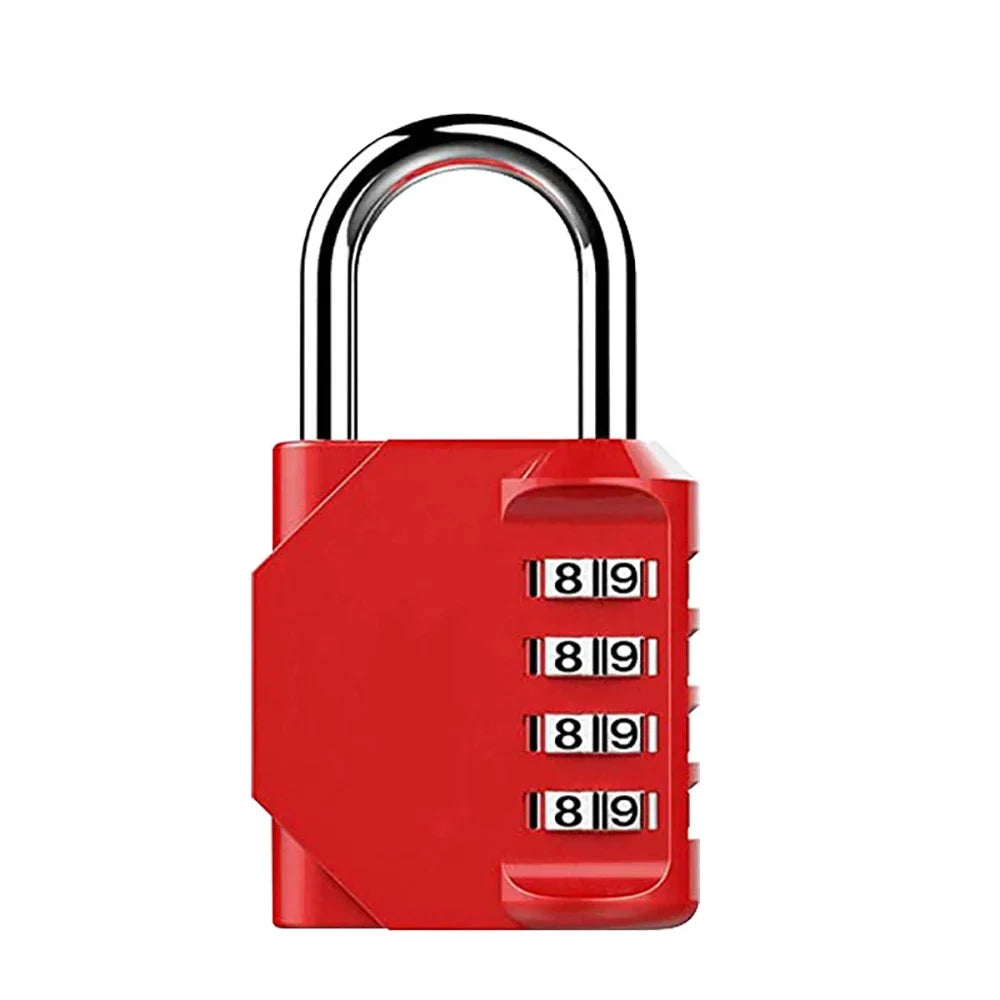 1/2pcs Combination Lock Resettable 4 Digit Padlock with Combination Waterproof and Heavy Duty Combination Padlock Outdoor