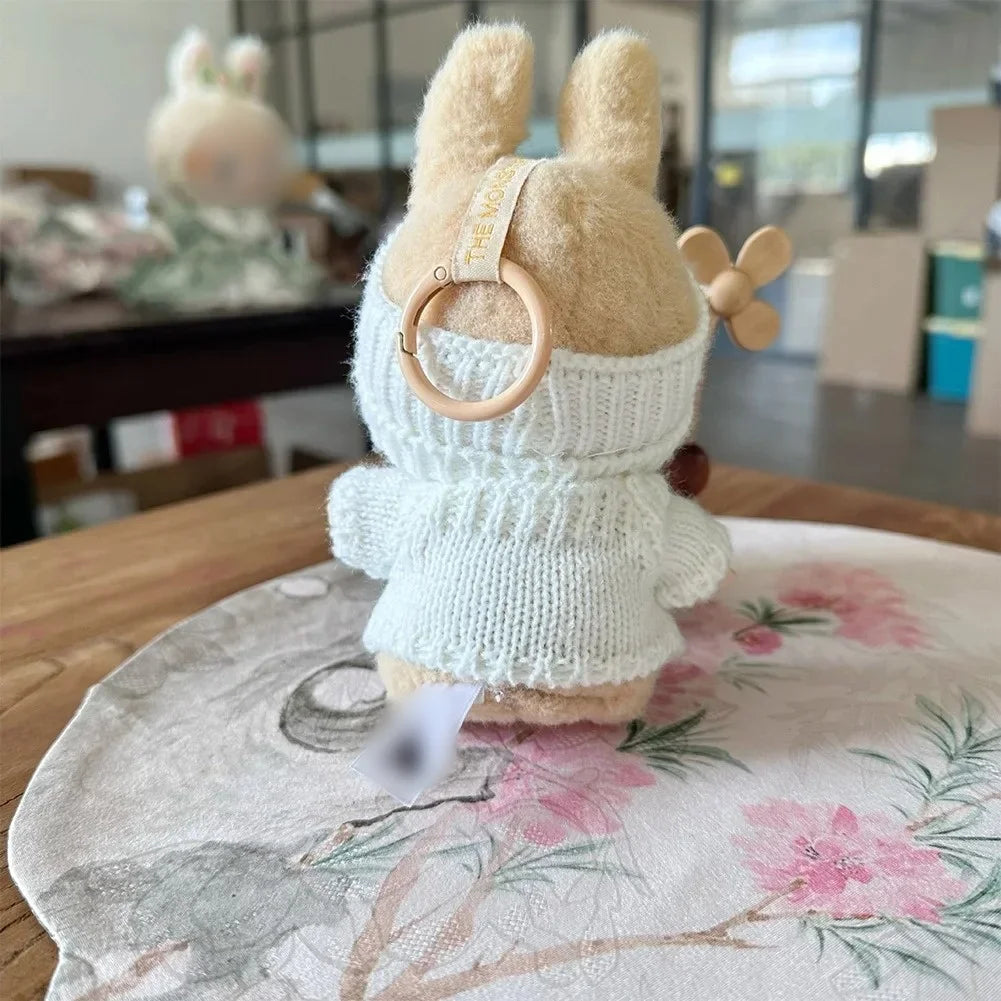 17cm Toy Doll Clothes for Labubu Accessories Luxury Backpack New Original Clothing for Labbubu Sweater Outfit Mini Cute Bag Ha