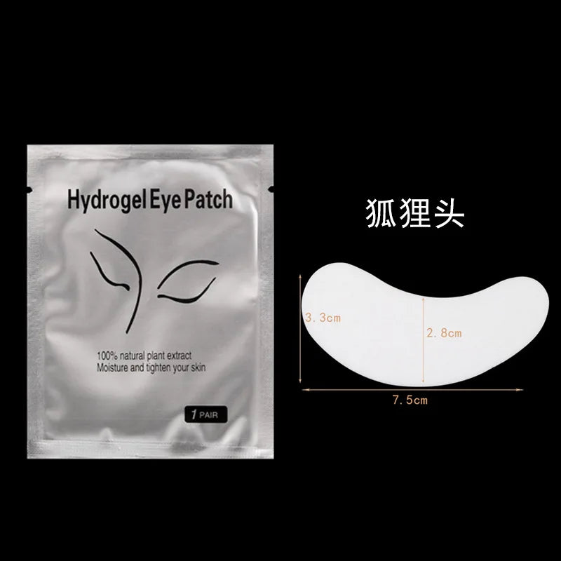 20 Pairs Eyelash Under Eye Patches Eye Pad Isolation Remove Hydrogel Eye Patch Sticker Gasket Eyelash Extension Makeup Tools