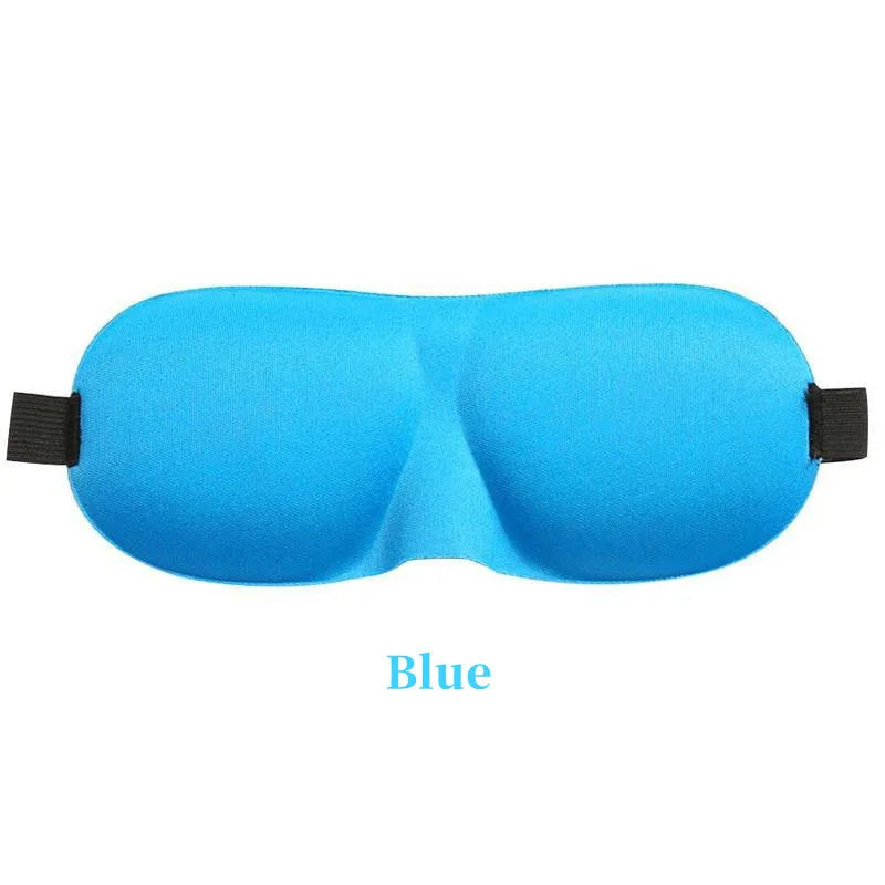 3D Sleeping Eye Mask Travel Rest Aid Eye Cover Patch Paded Soft Sleeping Mask Blindfold Eye Relax Massager