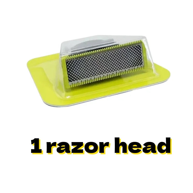 Men-Specific New Model Small T-Blade Razor Heads – Stainless Steel, Easy to Replace