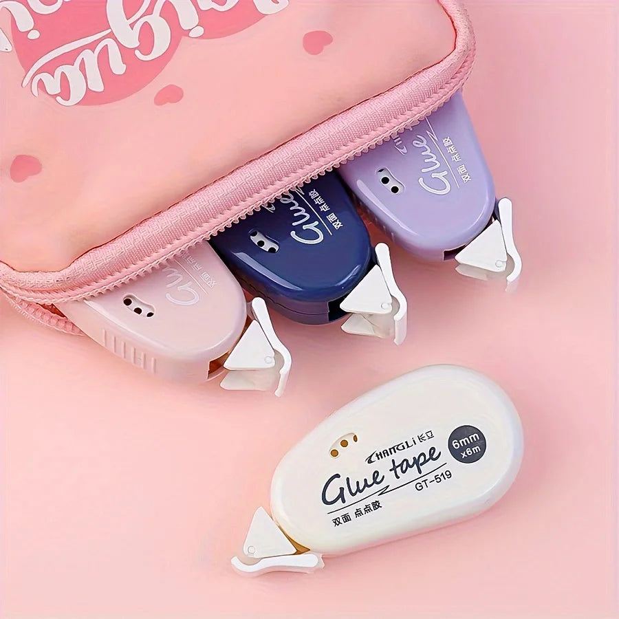 1pc Double Sided Adhesive Dots Glue Tape - Perfect For Scrapbooking Collage Photo ,School Stationery Supplies