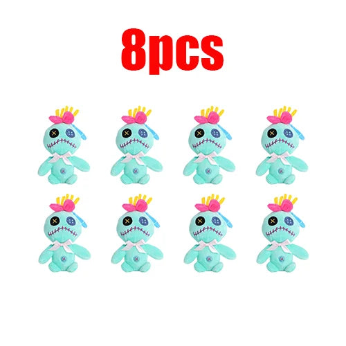 New Disney Cartoon Stitch Angel Scrump Plush Dolls Anime Toys Lilo & Stitch Stich Plush Stuffed Toys Children Birthday Gifts