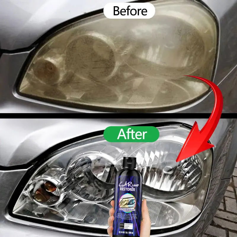 Car Headlamp Turning Lights Taillights Restoration Polishing Kits Headlight Scratch Repair Oxidation Yellowing Polish Remover