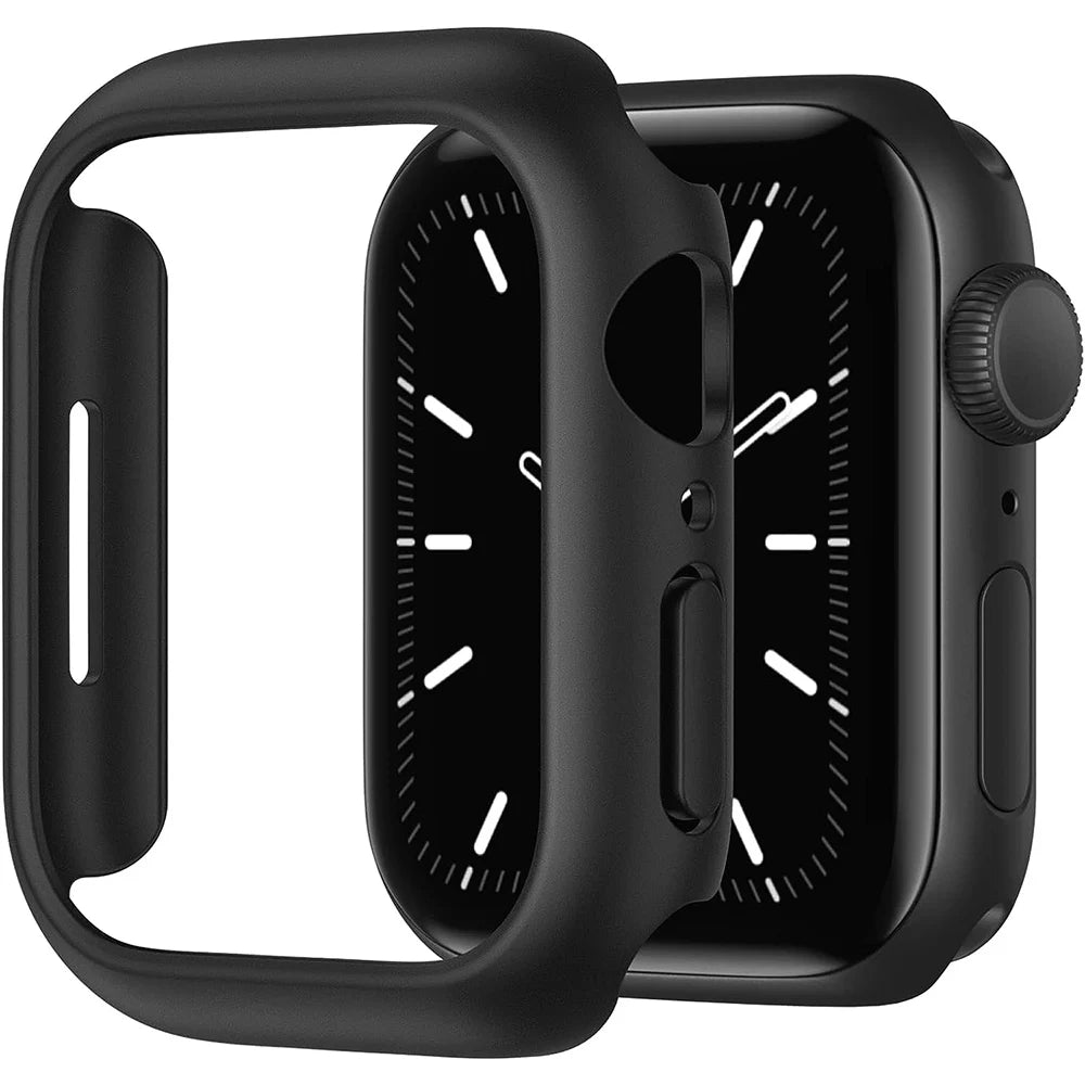 Cover for Apple Watch Case 45mm 41mm 44mm 40mm 42mm 38mm 46 49 mm Accessories PC Protector bumper iWatch Series 8 7 SE 6 5 4 3 9