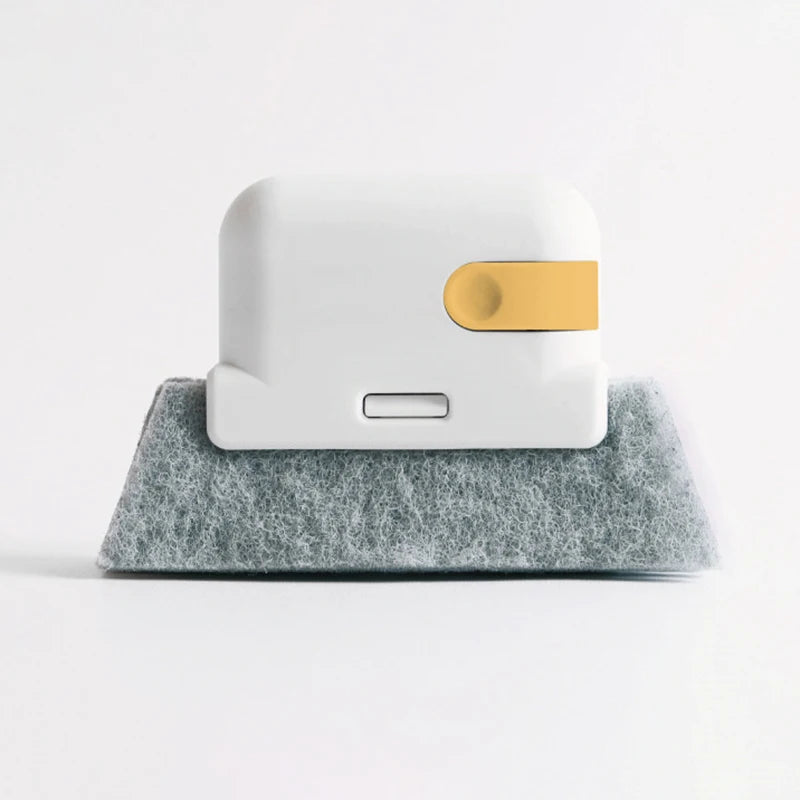 2-in-1 detachable window slot cleaning brush door and window groove glass window slot dead angle brush window sill seam