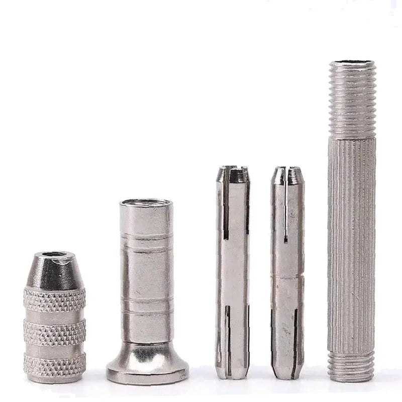 Leather Sewing Needles Kit, Set Contains Silver Leather Sewing Awl, 4 Piece Needle Suitable for Leather Canvas Tent