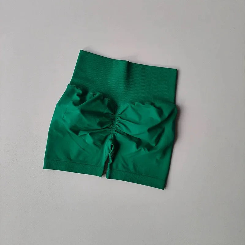 Women's sports shorts, Peach Hip Lifting , High Waist and Waist Tightening for Slimming, Running Training