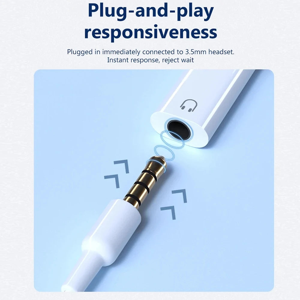 3.5mm Female to Type C Male Adapter For Samsung For Xiaomi Redmi Huawei Wired Headset Converter OTG Earphone Audio AUX Adapter