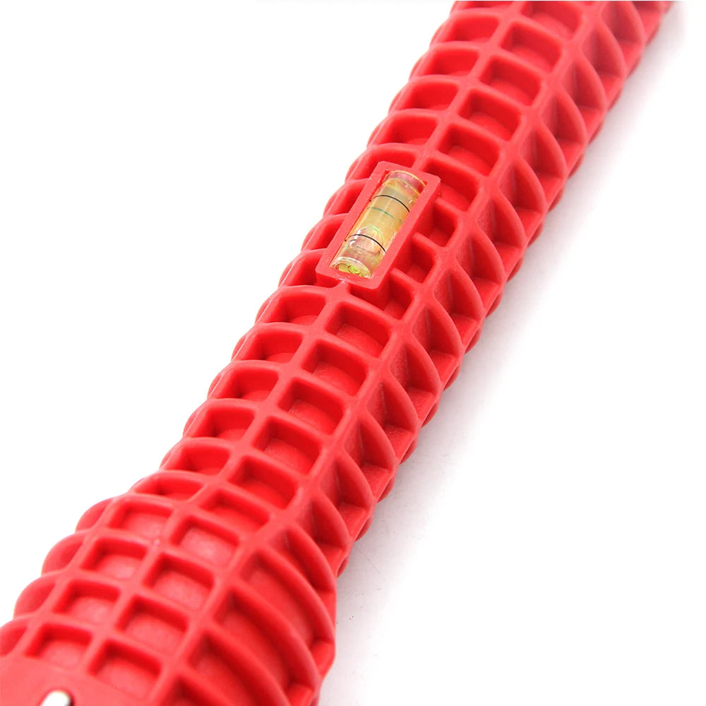 Three head red Sink wrench 8-in-1 screw removing water heater water pipe socket wrench hand tool set