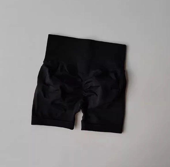 Women's sports shorts, Peach Hip Lifting , High Waist and Waist Tightening for Slimming, Running Training