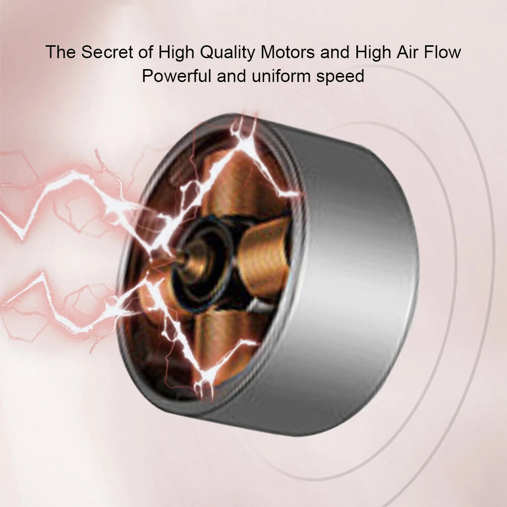 Noise Free Rechargeable Mini Fan For Silent Cooling Experience Lightweight Portable Mini Pocket Fan white