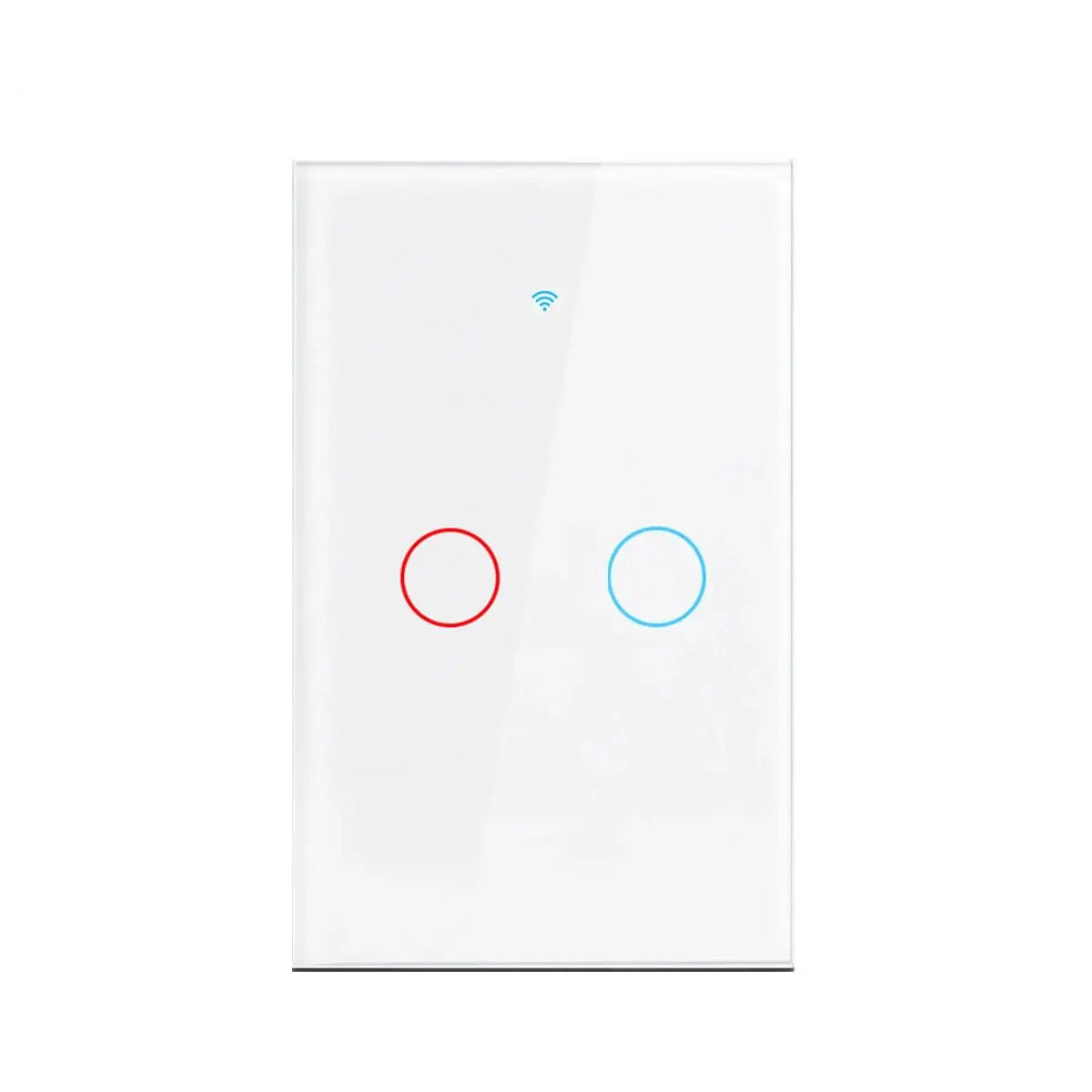 Tuya Smart Switches US No Neutral Wire Required 1/2/3 Gang Light WiFi Touch Switch Work with Alexa Google Home