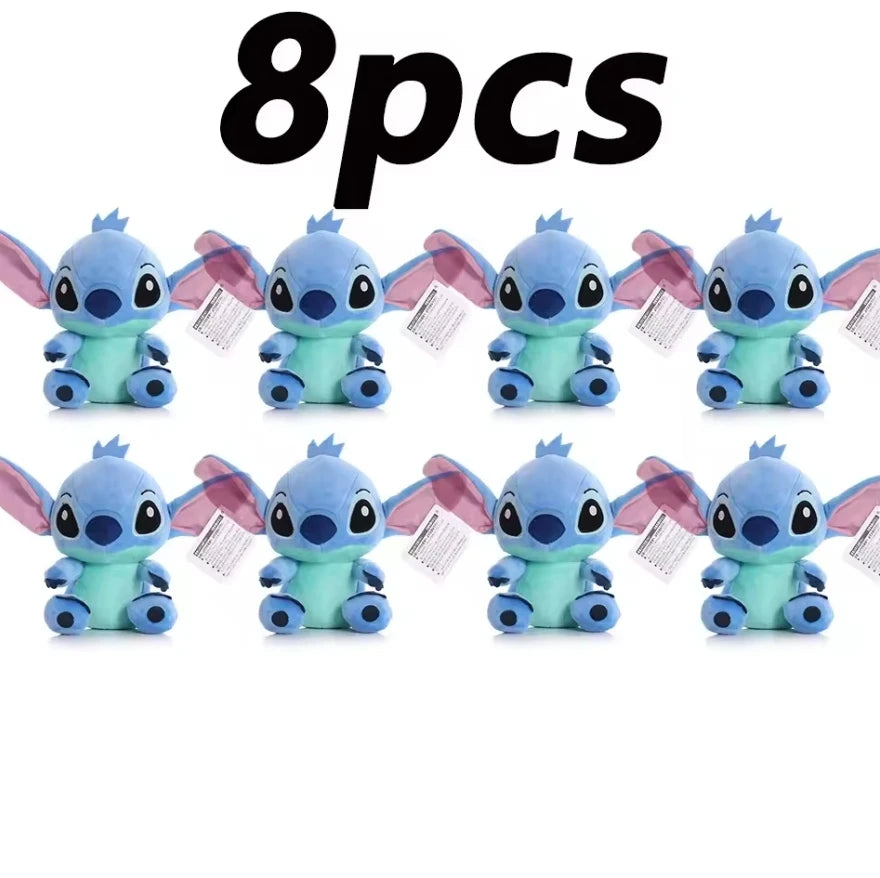 New Disney Cartoon Stitch Angel Scrump Plush Dolls Anime Toys Lilo & Stitch Stich Plush Stuffed Toys Children Birthday Gifts