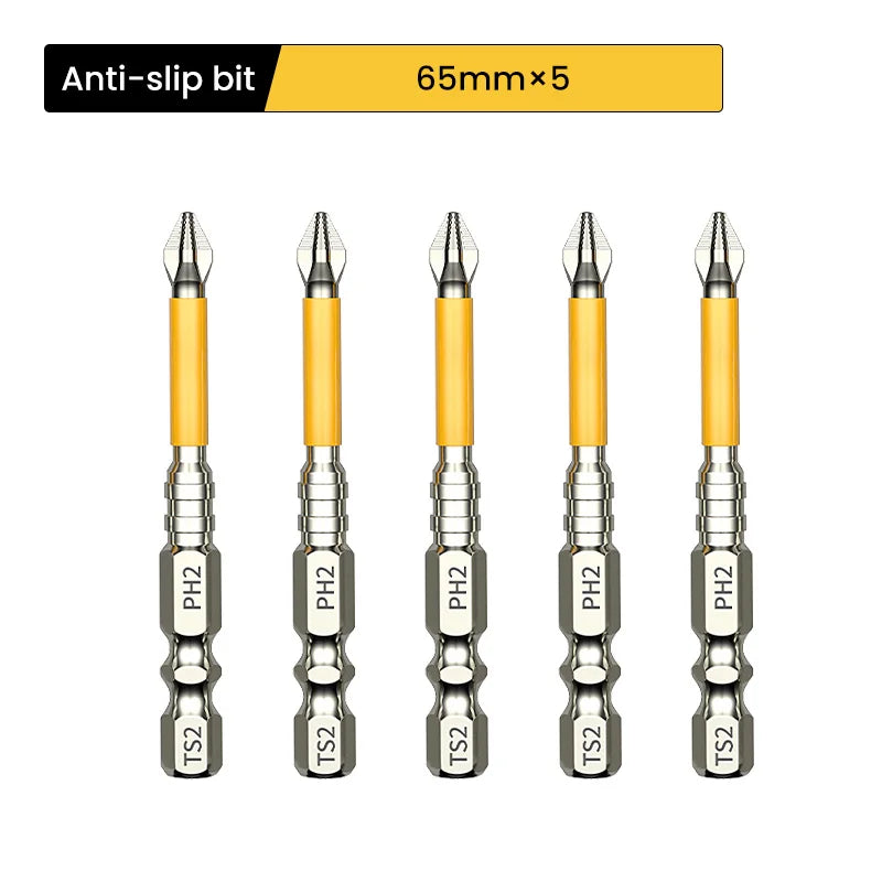Non-slip High Hardness and Strong Magnetic Bit PH25/50/65/70/90/150mm Cross High Hardness Hand Tool Electric Drill  Bit Screw