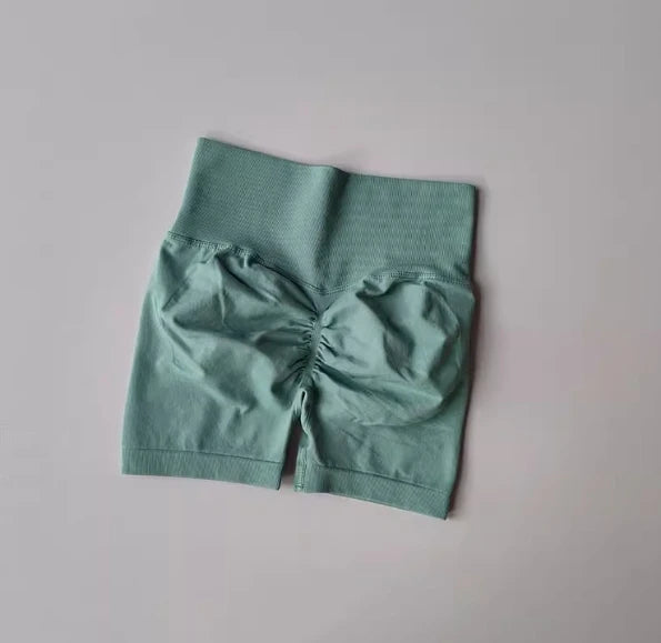 Women's sports shorts, Peach Hip Lifting , High Waist and Waist Tightening for Slimming, Running Training