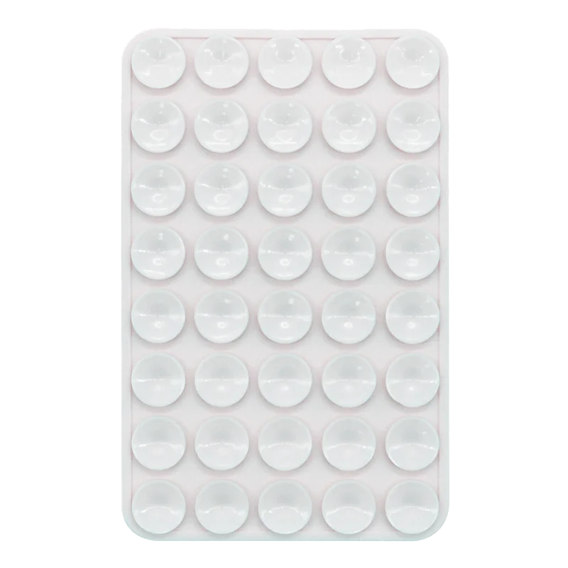 Double Sided Silicone Suction Cup Phone Case Detachable Stand Silicone Rubber Sucker Pad For Selfies And Videos Fixed Pad