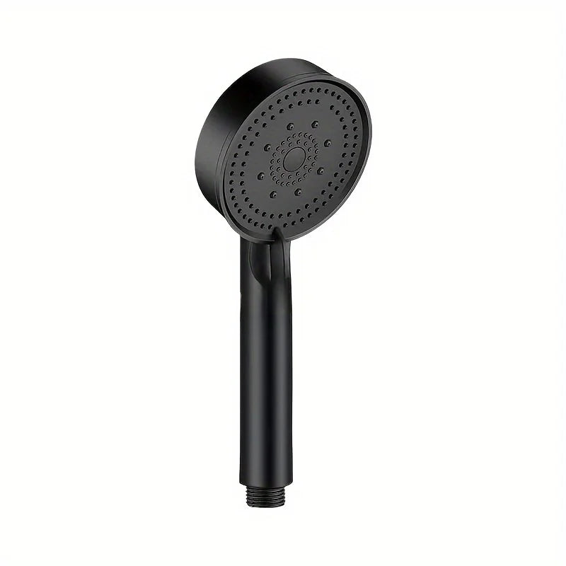 5 Modes Adjustable Rain Drenching Mode Black Bath Shower Head Head Water Saving High Pressure Showerhead Bathroom Accessories