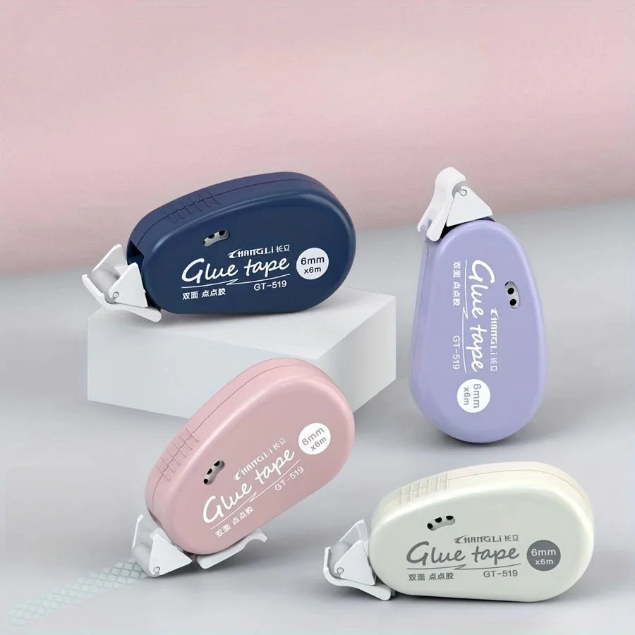 1pc Double Sided Adhesive Dots Glue Tape - Perfect For Scrapbooking Collage Photo ,School Stationery Supplies