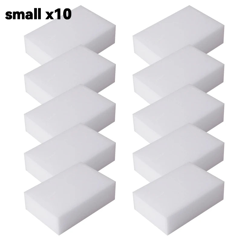 5 or 50pcs Magic Melamine Sponge Eraser Cleaner Strong Absorbent Kitchen Bathroom Cleaning Tools Household Supplies Sponges