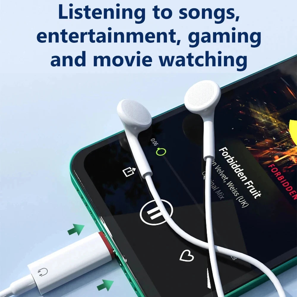 3.5mm Female to Type C Male Adapter For Samsung For Xiaomi Redmi Huawei Wired Headset Converter OTG Earphone Audio AUX Adapter